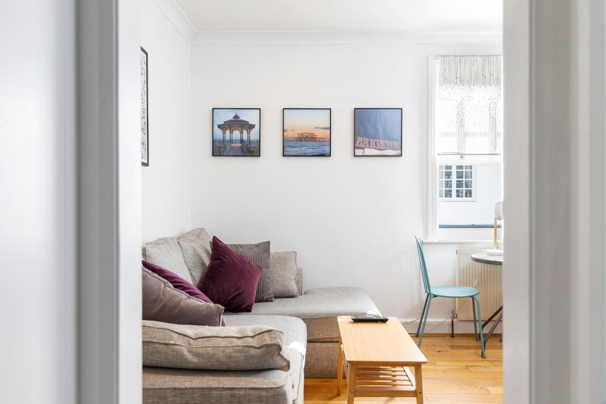 Trendy Central 1 Bed Flat With Roof Terrace Brighton Exterior foto