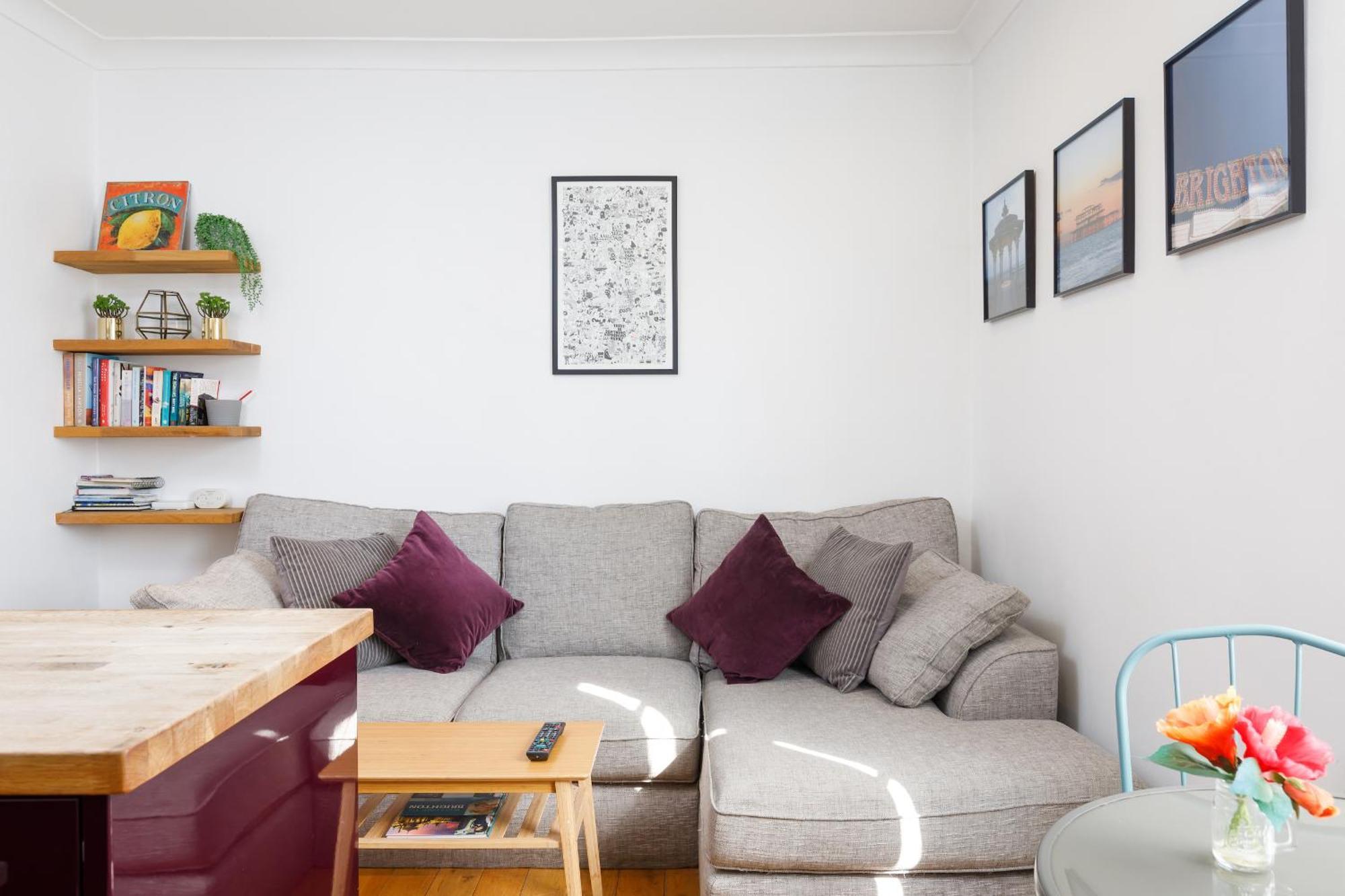 Trendy Central 1 Bed Flat With Roof Terrace Brighton Exterior foto