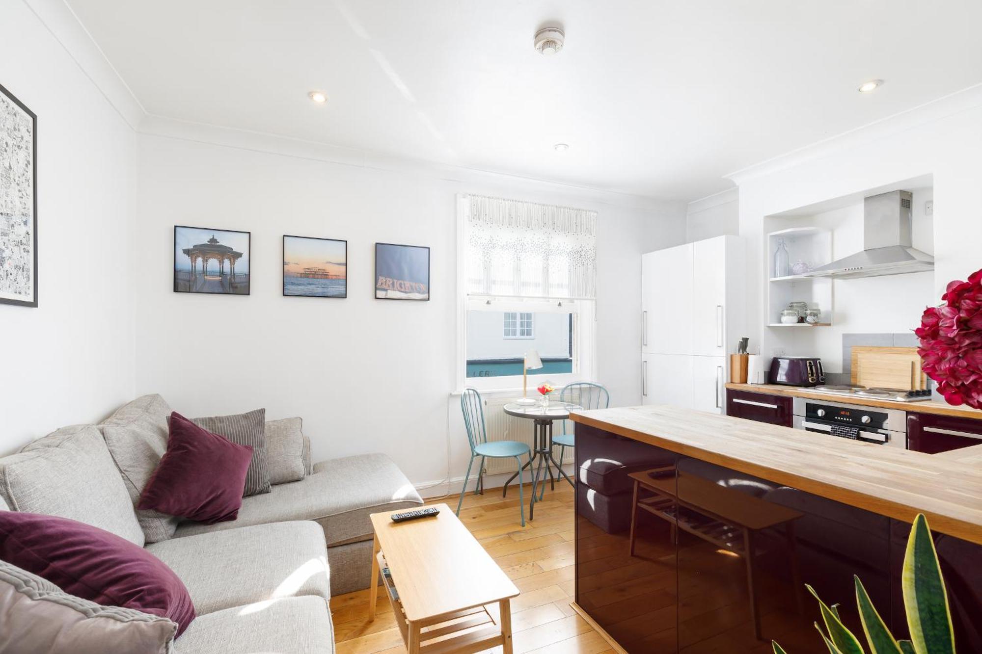Trendy Central 1 Bed Flat With Roof Terrace Brighton Exterior foto